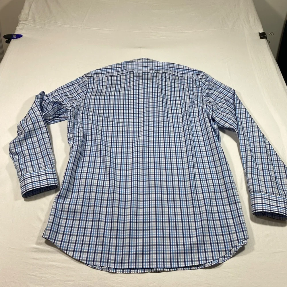 Banana republic Slim fit Shirt Button up Longsleeved Collared Non-Iron Plaid